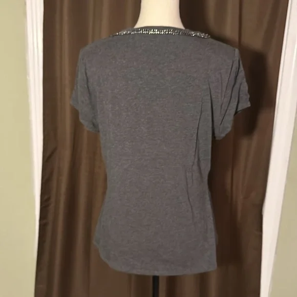 WHBM Gray Shirt Size M - Picture 5 of 6